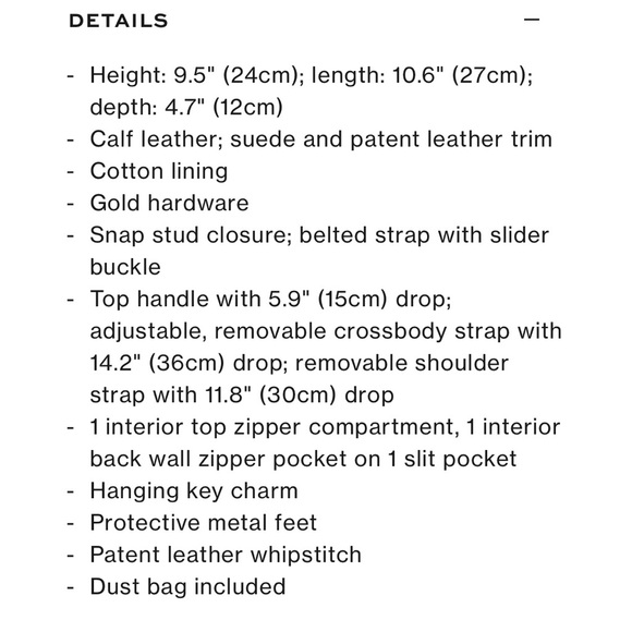 Tory Burch Small Radziwill Whipstitch Double Bag - Picture 16 of 16